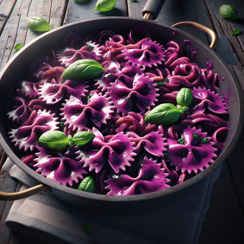 Farfalle in Purple