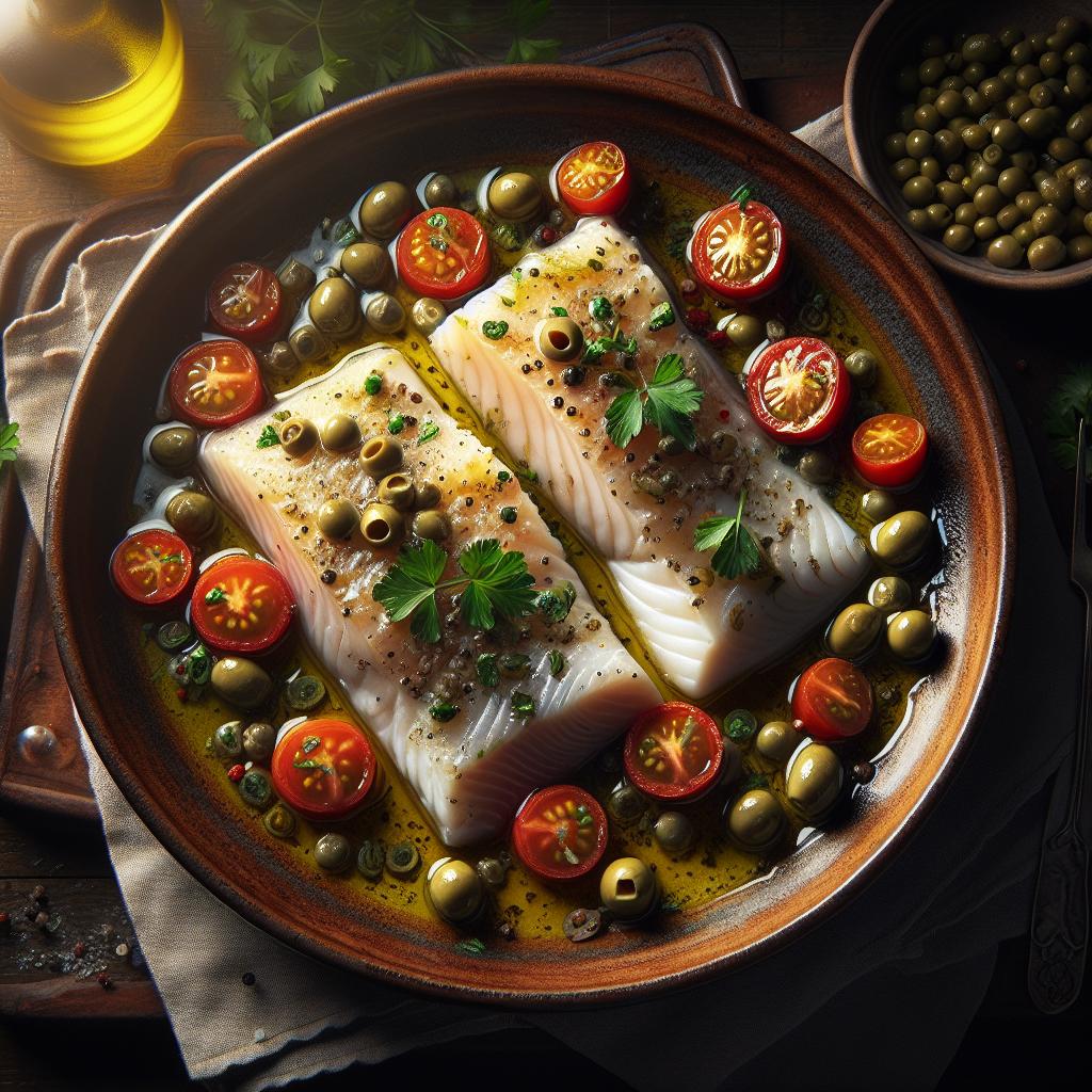 Sicilian-style Hake Fillets