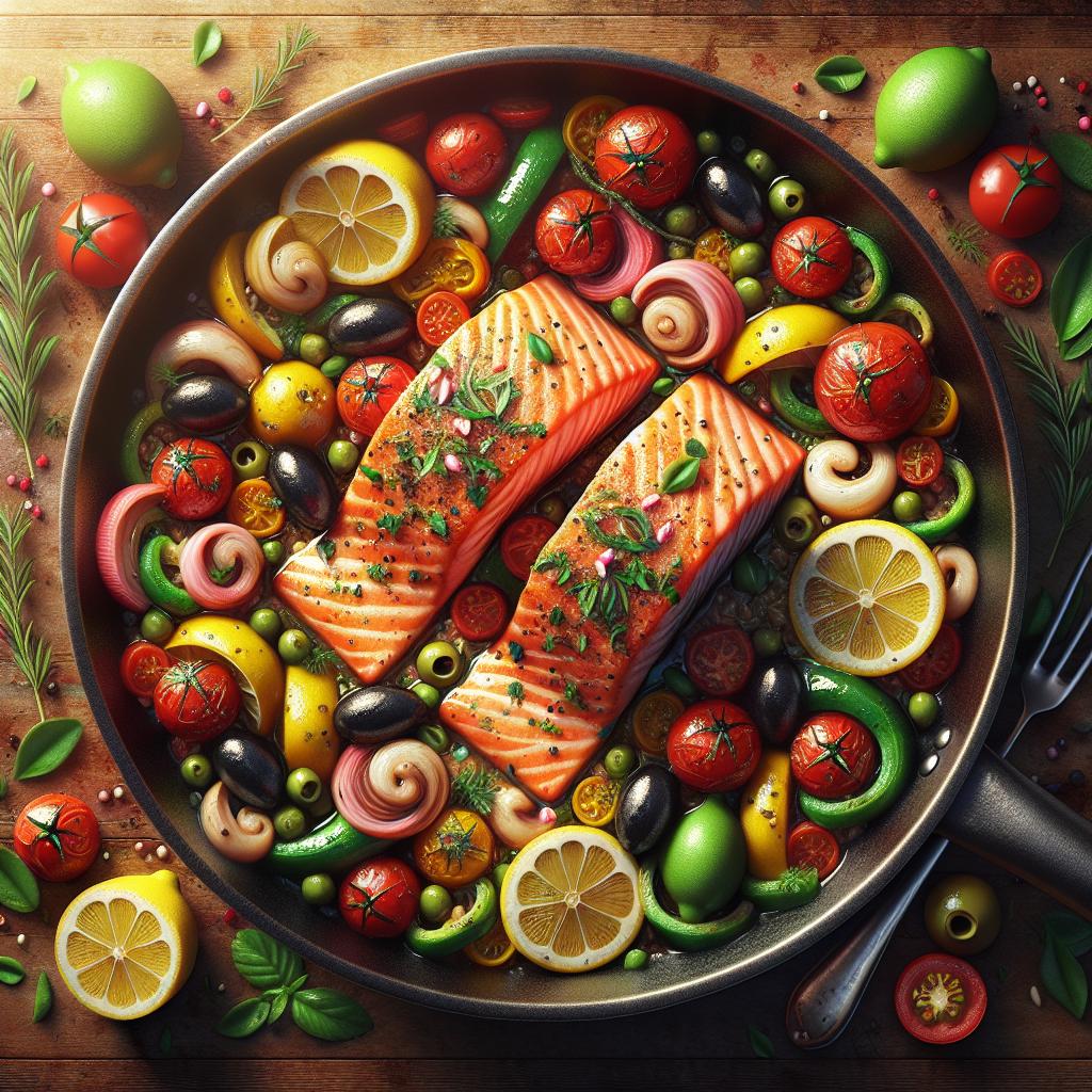 Mediterranean Salmon Fillets