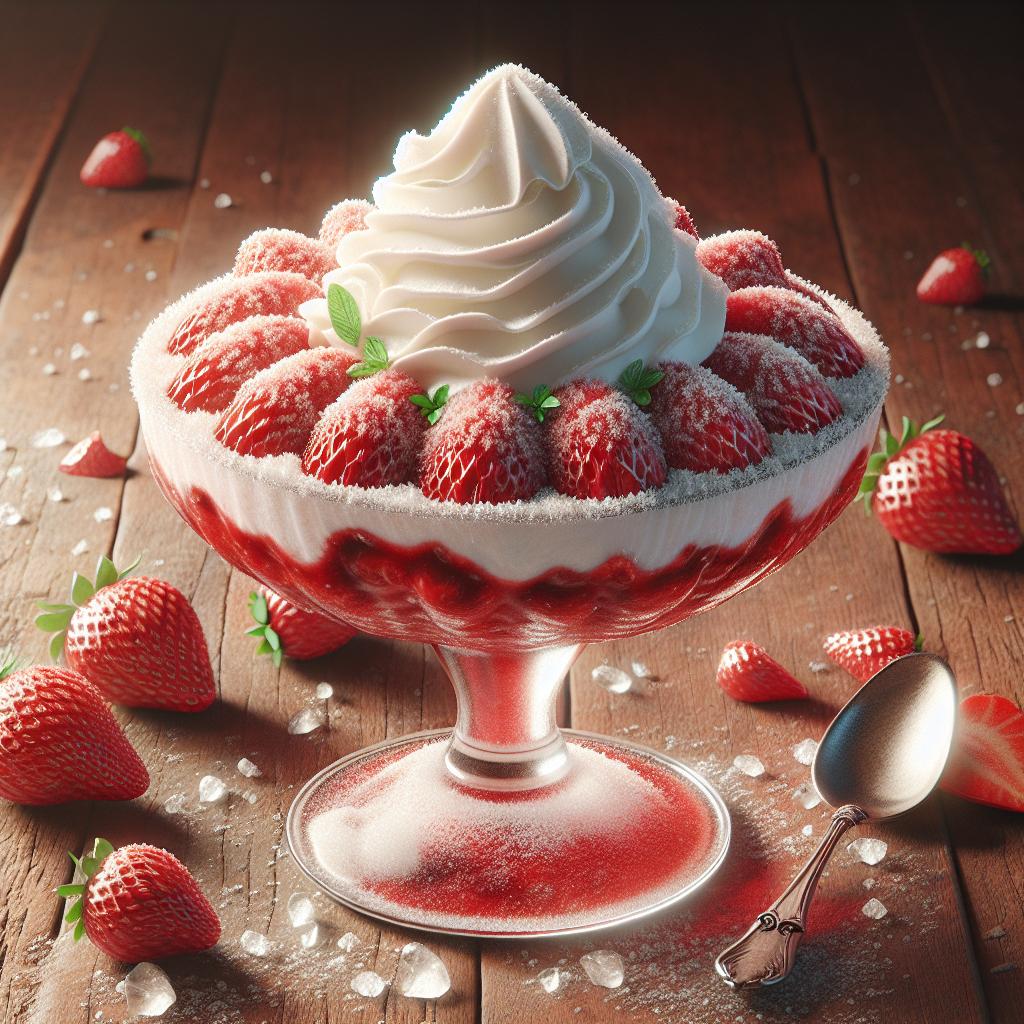Strawberry Frappé