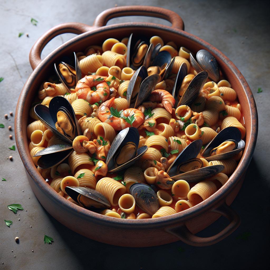 Fregola with fish ragù