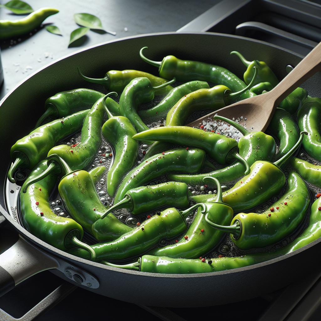 Pan-fried Friggitelli