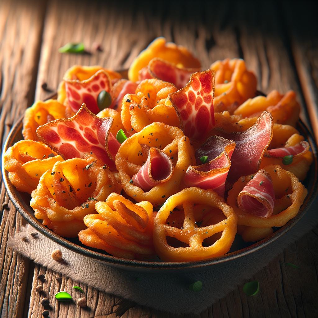 Potato and Speck Fritters
