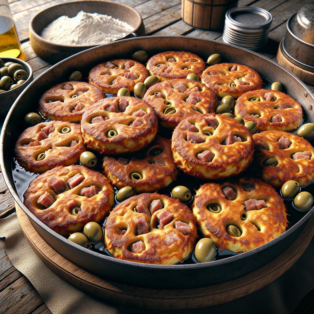 Savory Tuna and Olive Fritters