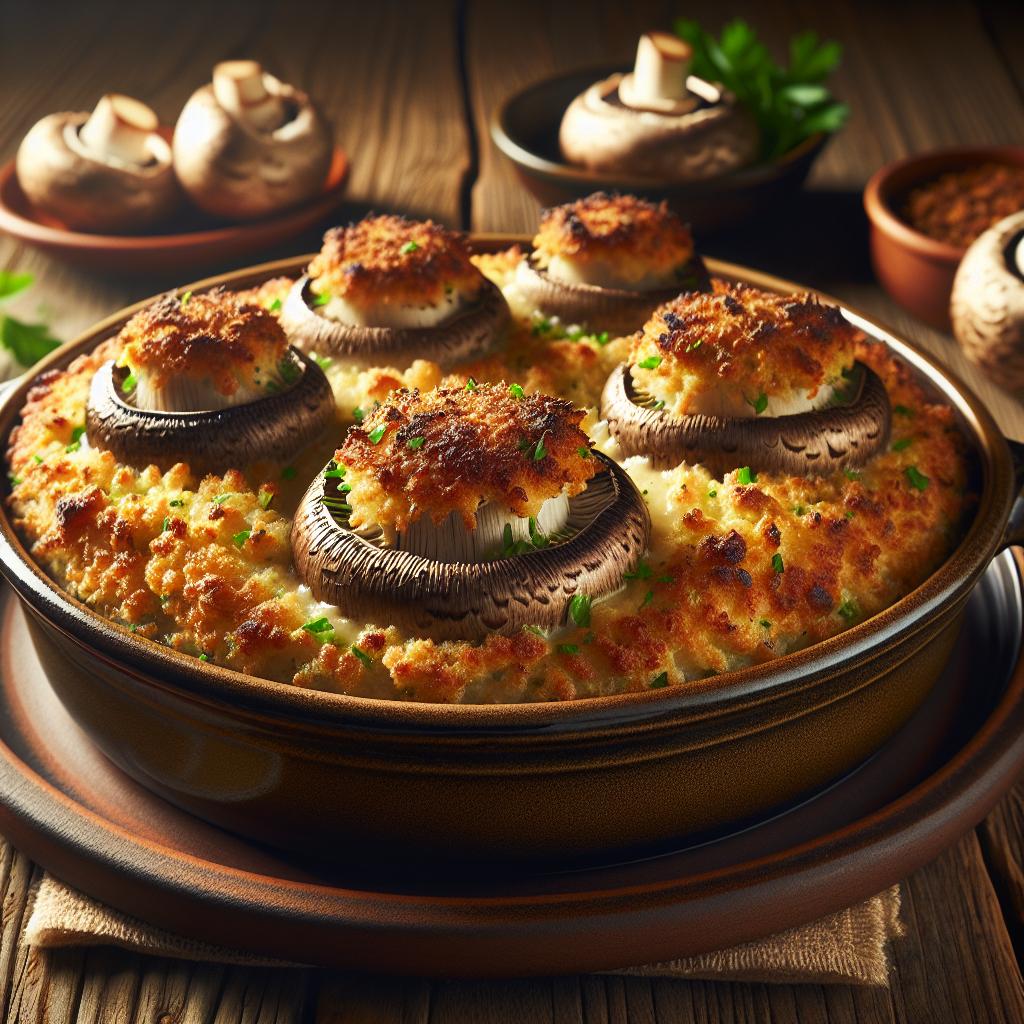 Stuffed Portobello Mushrooms