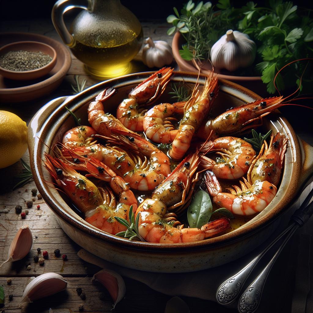 Honey Roasted Shrimp
