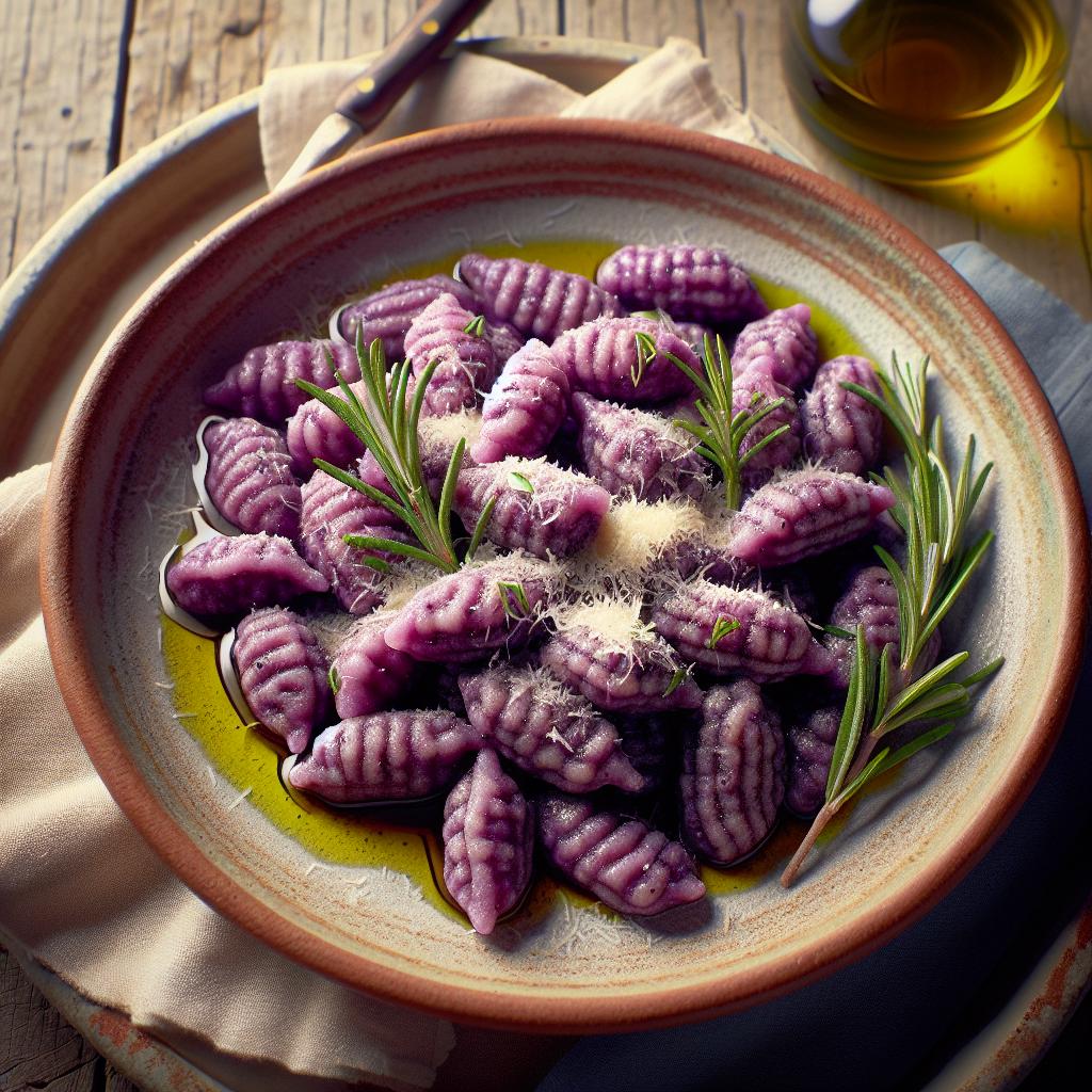 Purple Potato Gnocchi