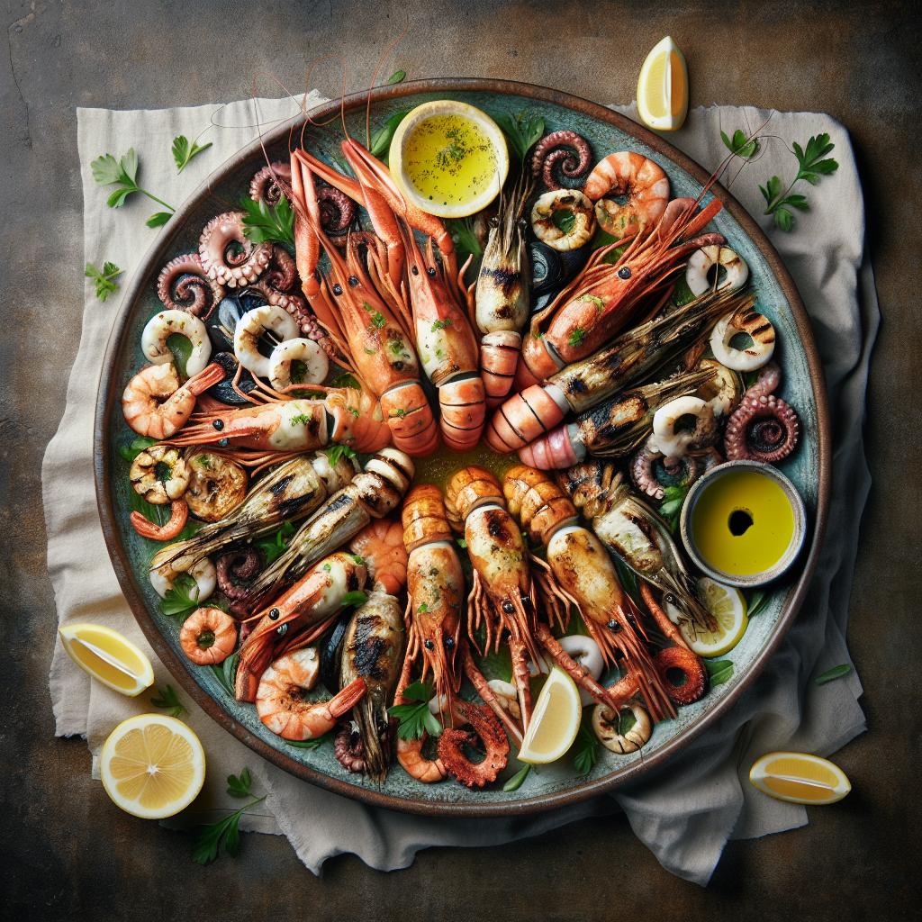 Mixed Seafood Grill