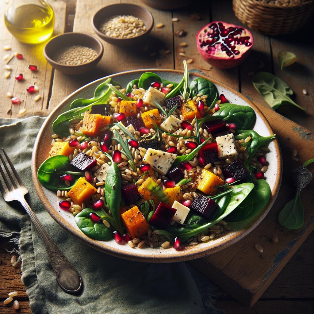 Winter Spelt Salad