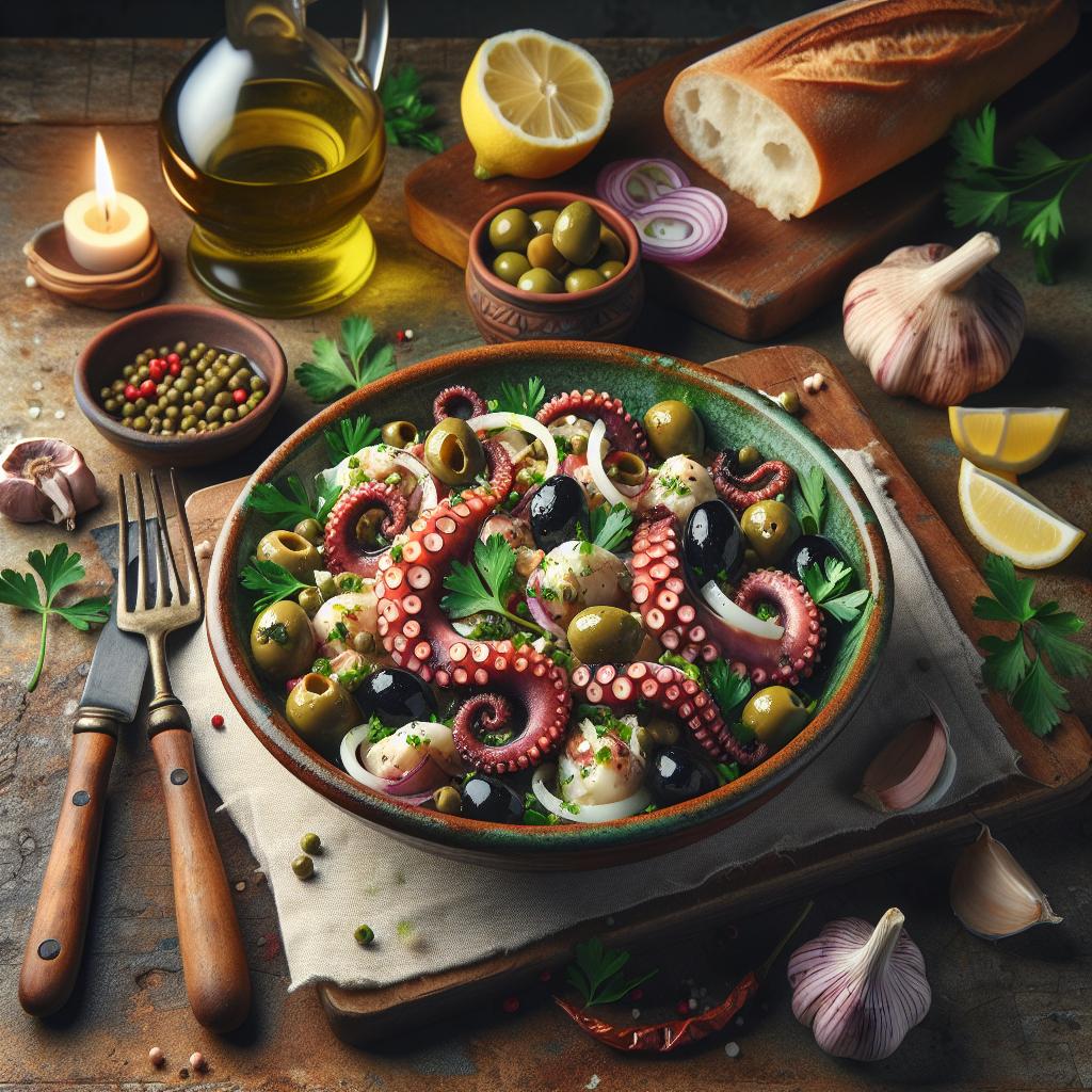 Parsley Octopus Salad