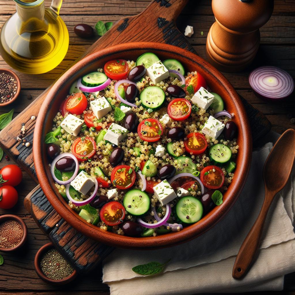Greek-Style Quinoa Salad