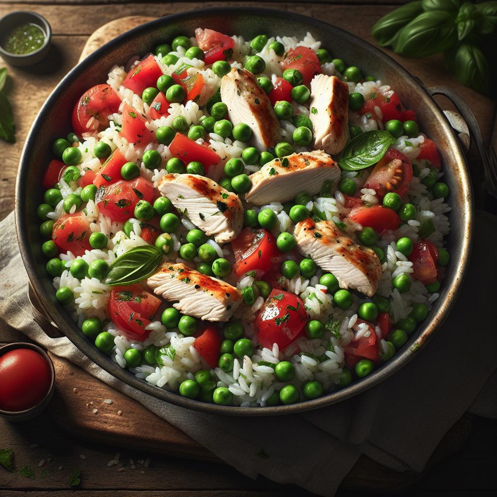 Winter rice salad