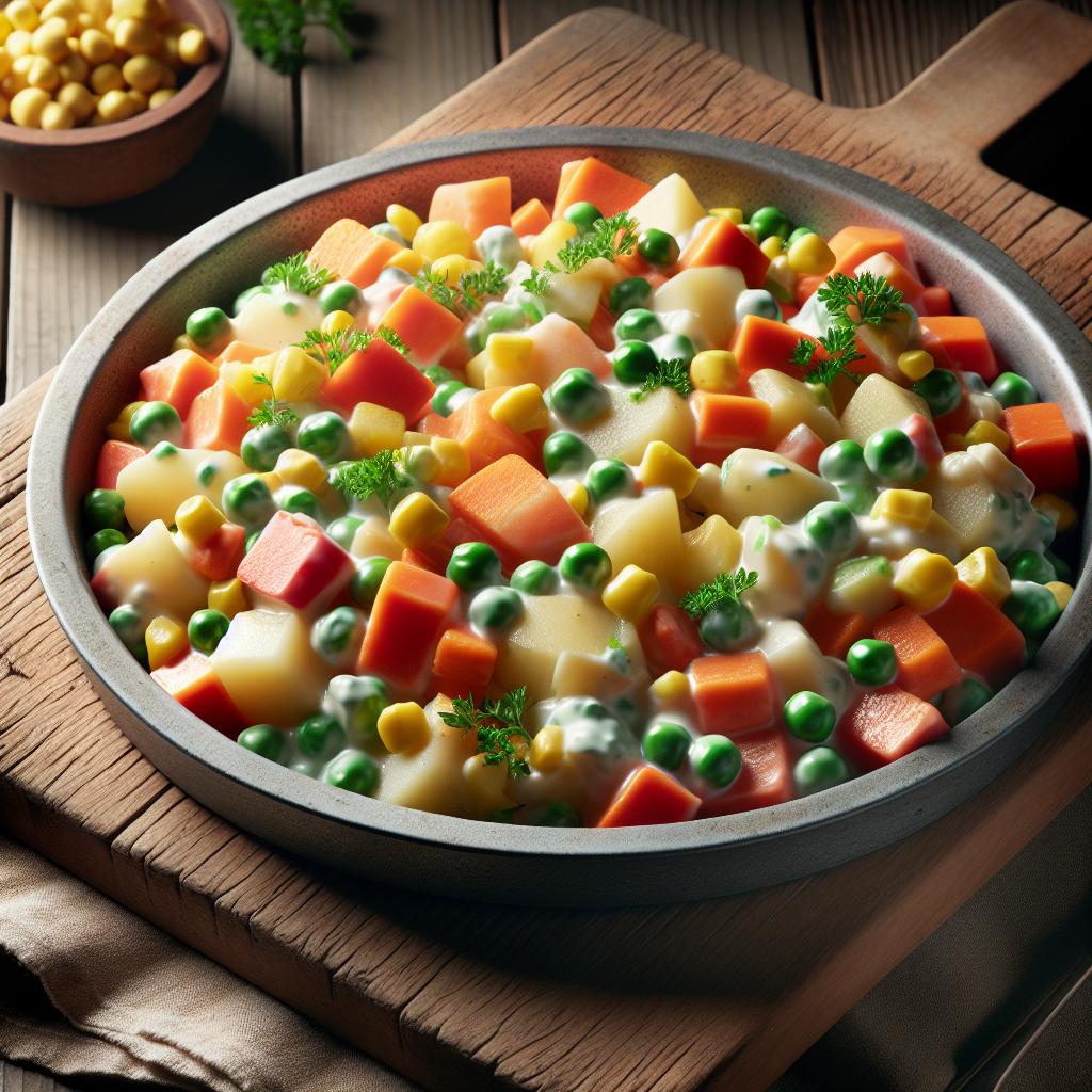 Vegetarian Russian Salad