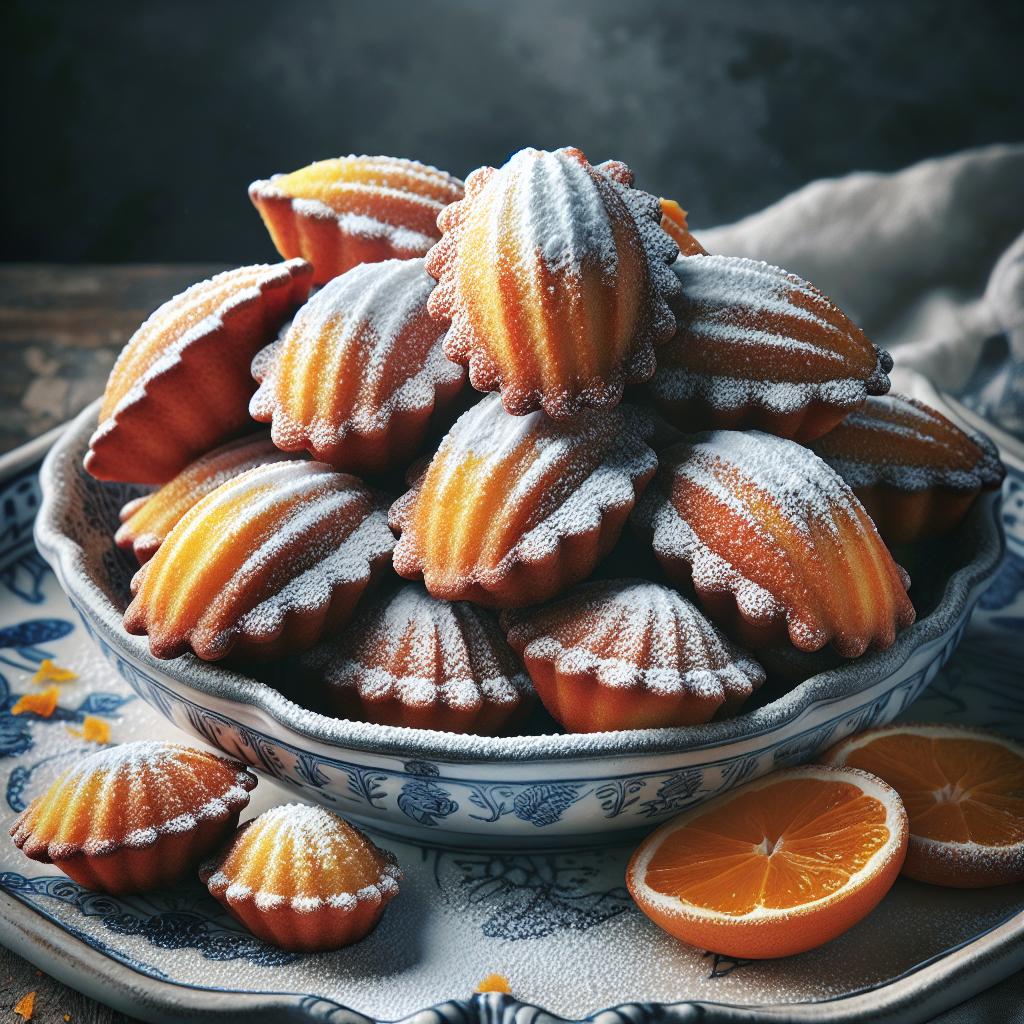 Orange Madeleines