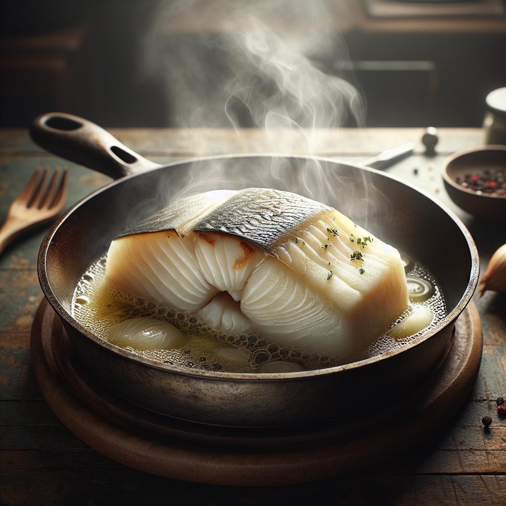 Tea-Steamed Cod