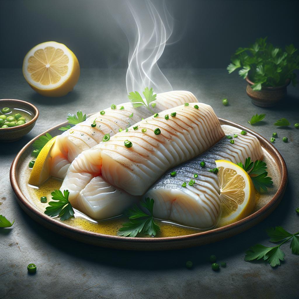 Steamed Cod