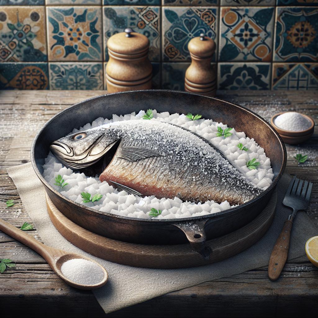 Sea Bream in Salt