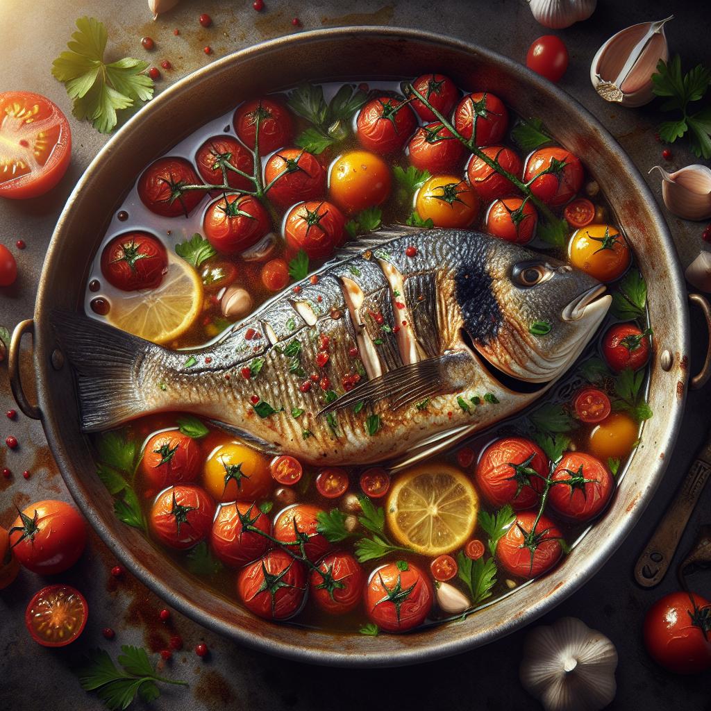 Sea Bream in "acqua pazza"
