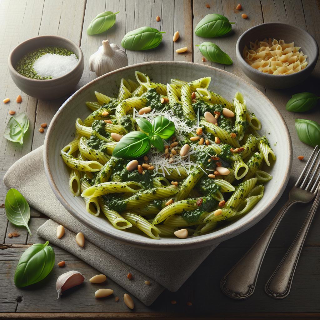 Pasta with Winter Pesto