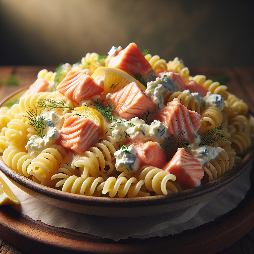 Pasta with Ricotta and Salmon