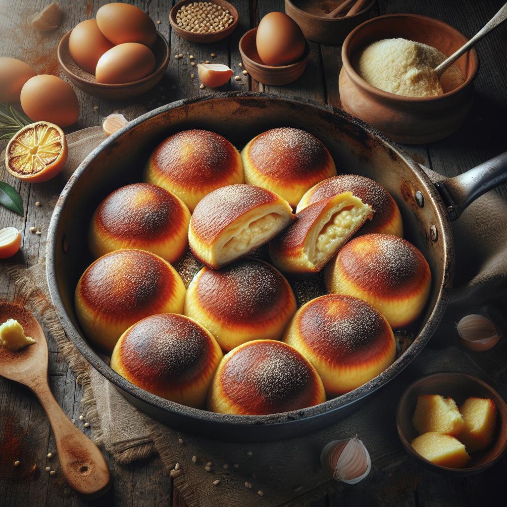 Pasticciotti with Rice Cream
