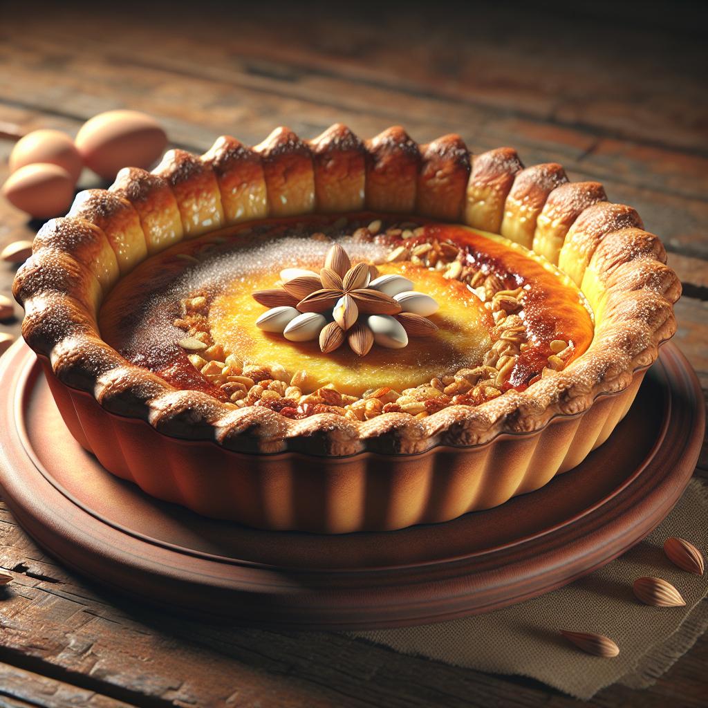 Pastiera without ricotta