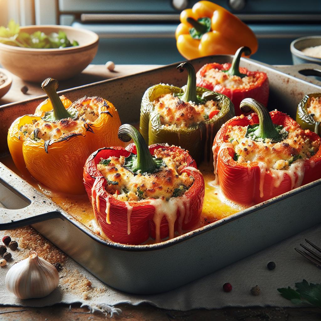 Baked Stuffed Peppers