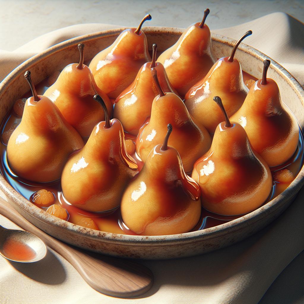 Poached Pears