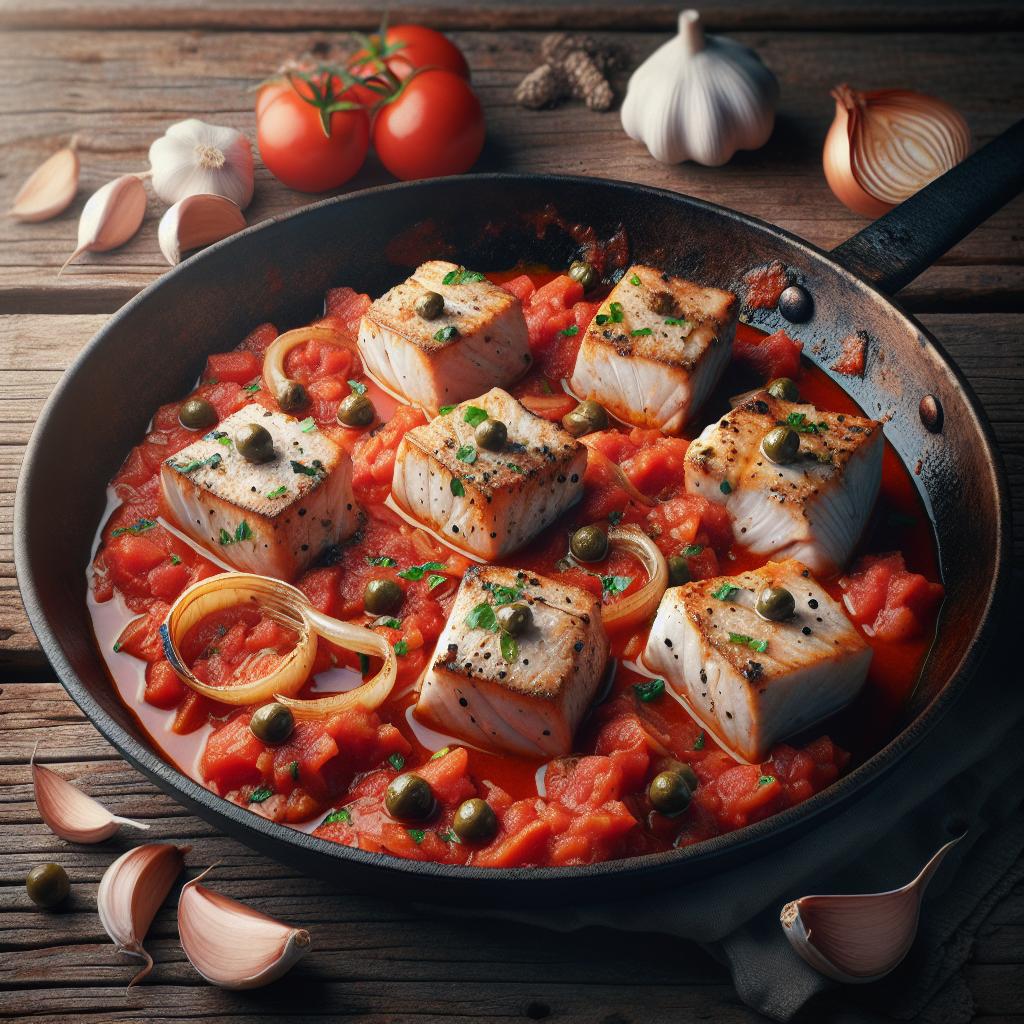 Sicilian-style Swordfish