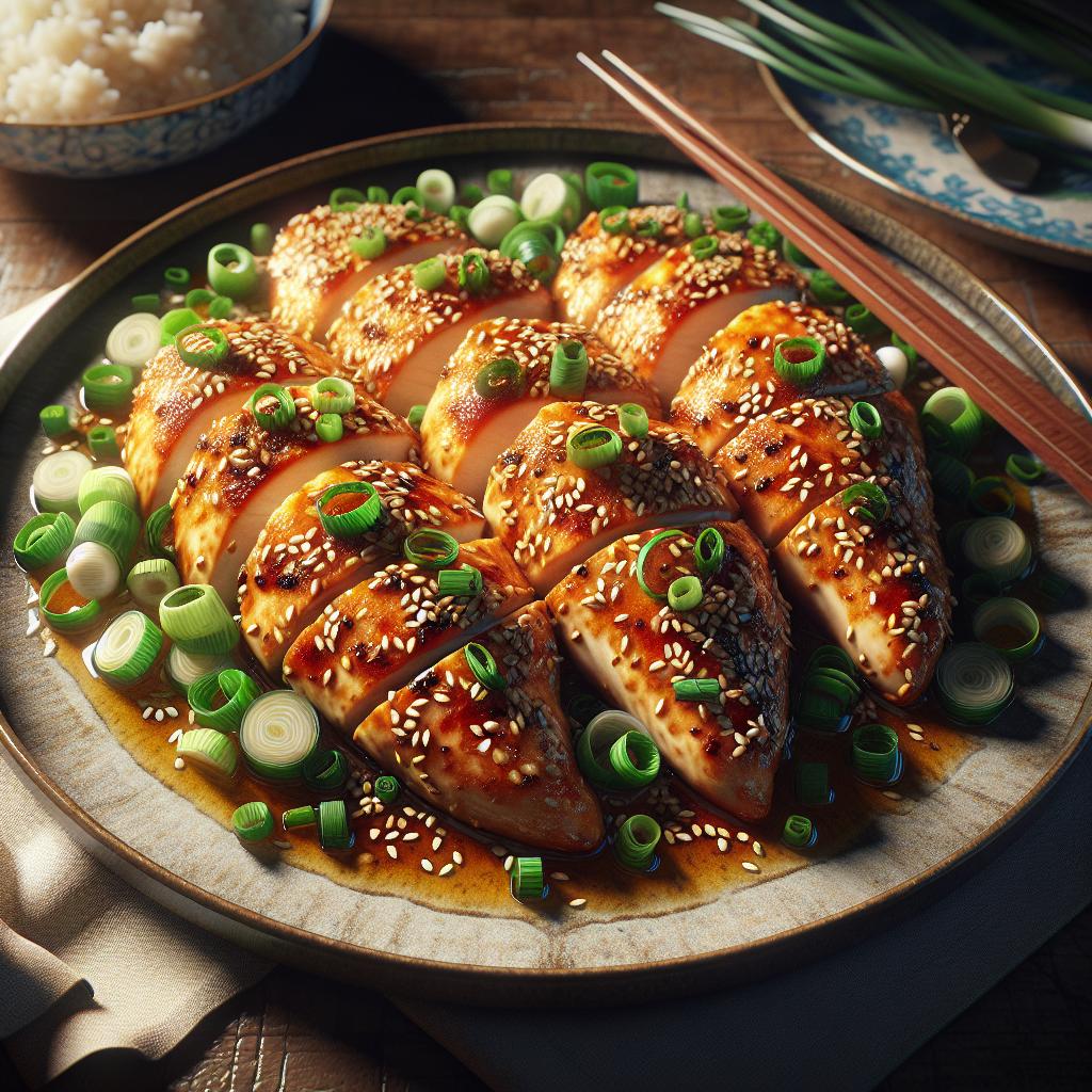Sesame Chicken Breasts