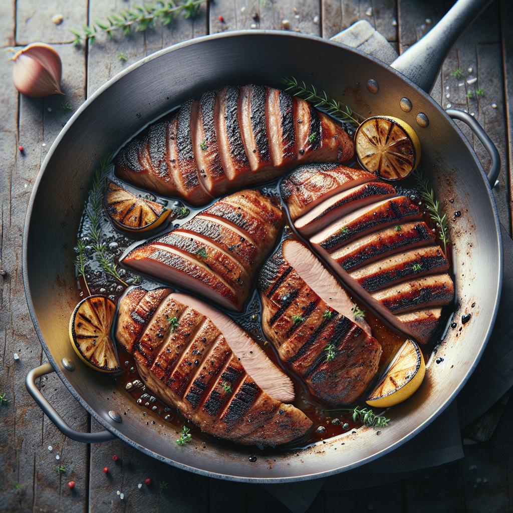 Grilled Duck Breast