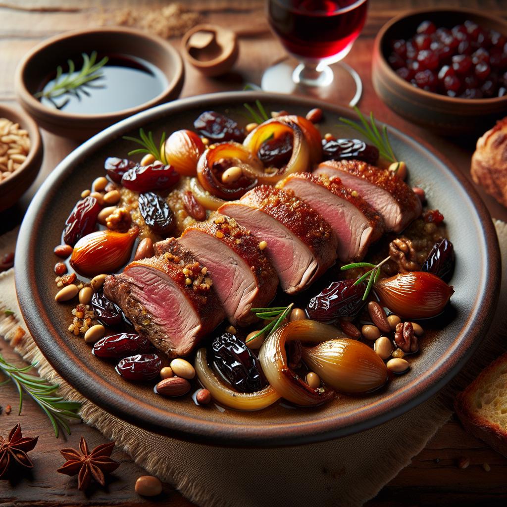 Duck Breast in Saor