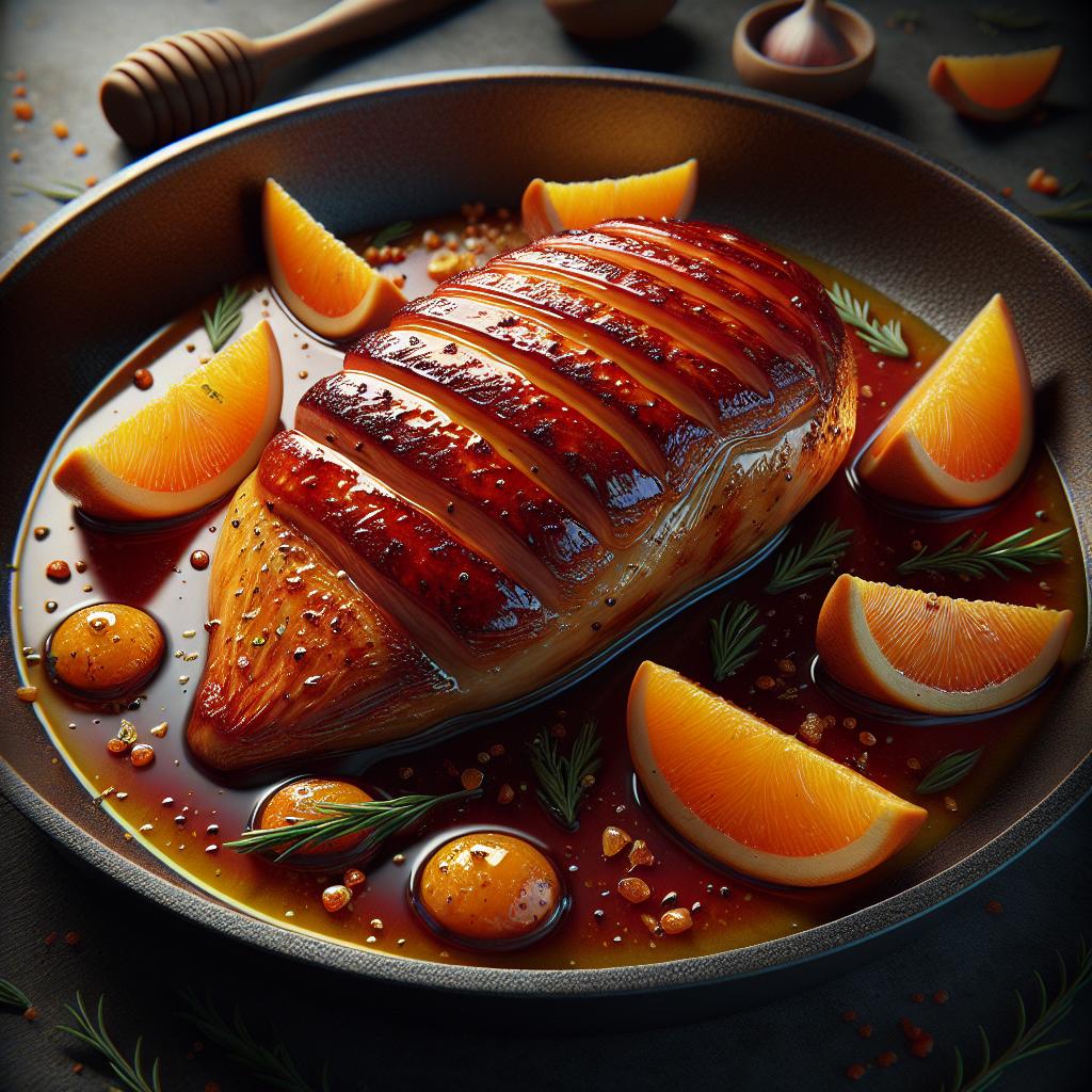 Orange-glazed Duck Breast