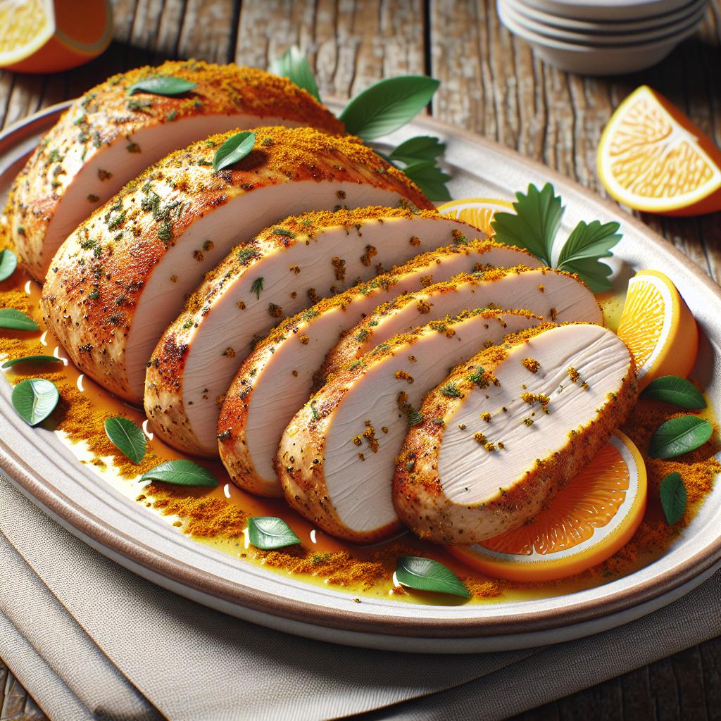 Turkey Breast with Turmeric