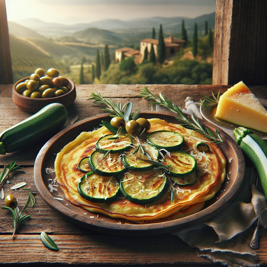 Zucchini Piadinas