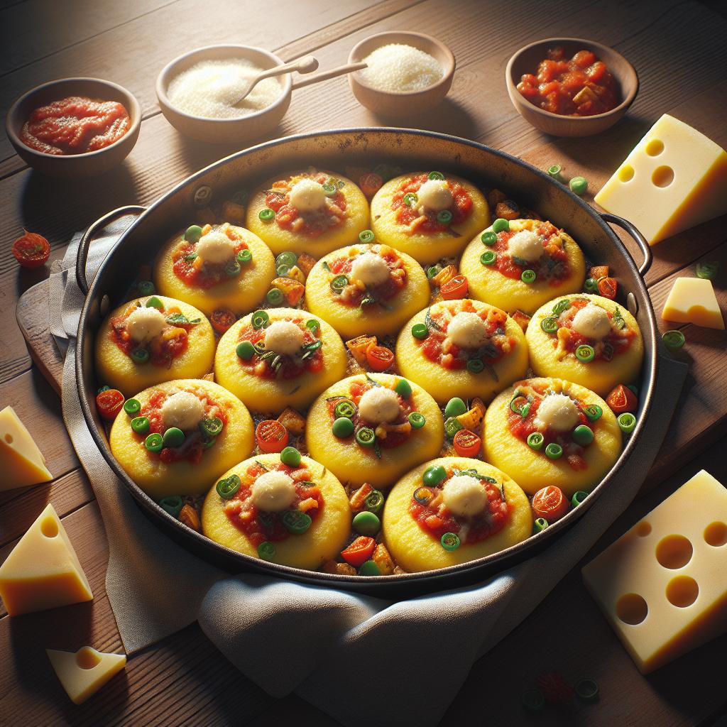 Polenta Pizzettas