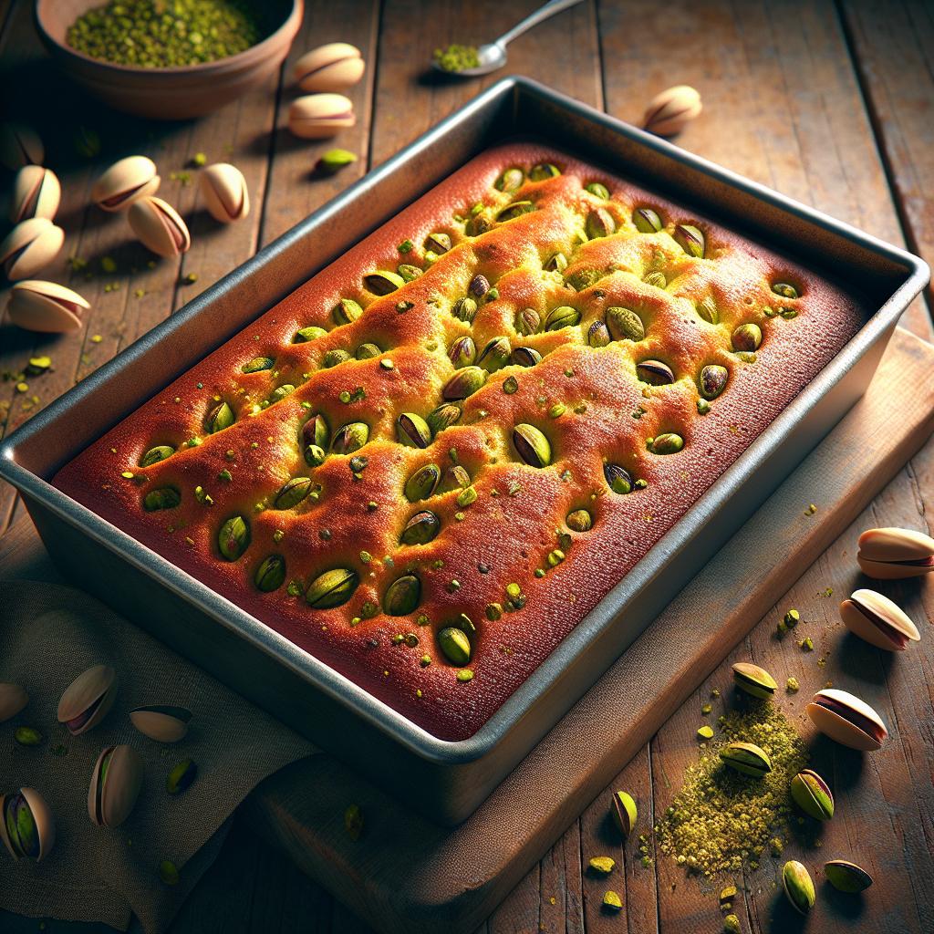Pistachio Plumcake