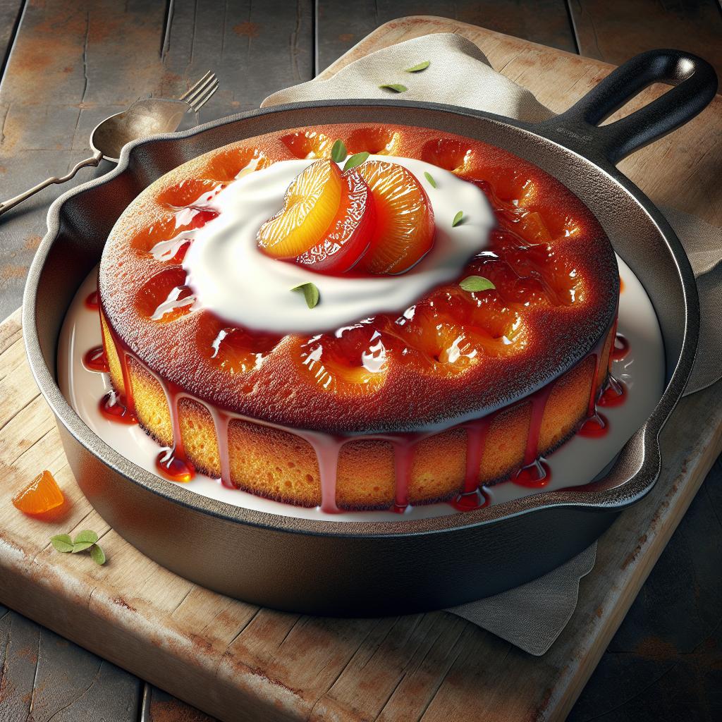 Yogurt and Jam Plumcake