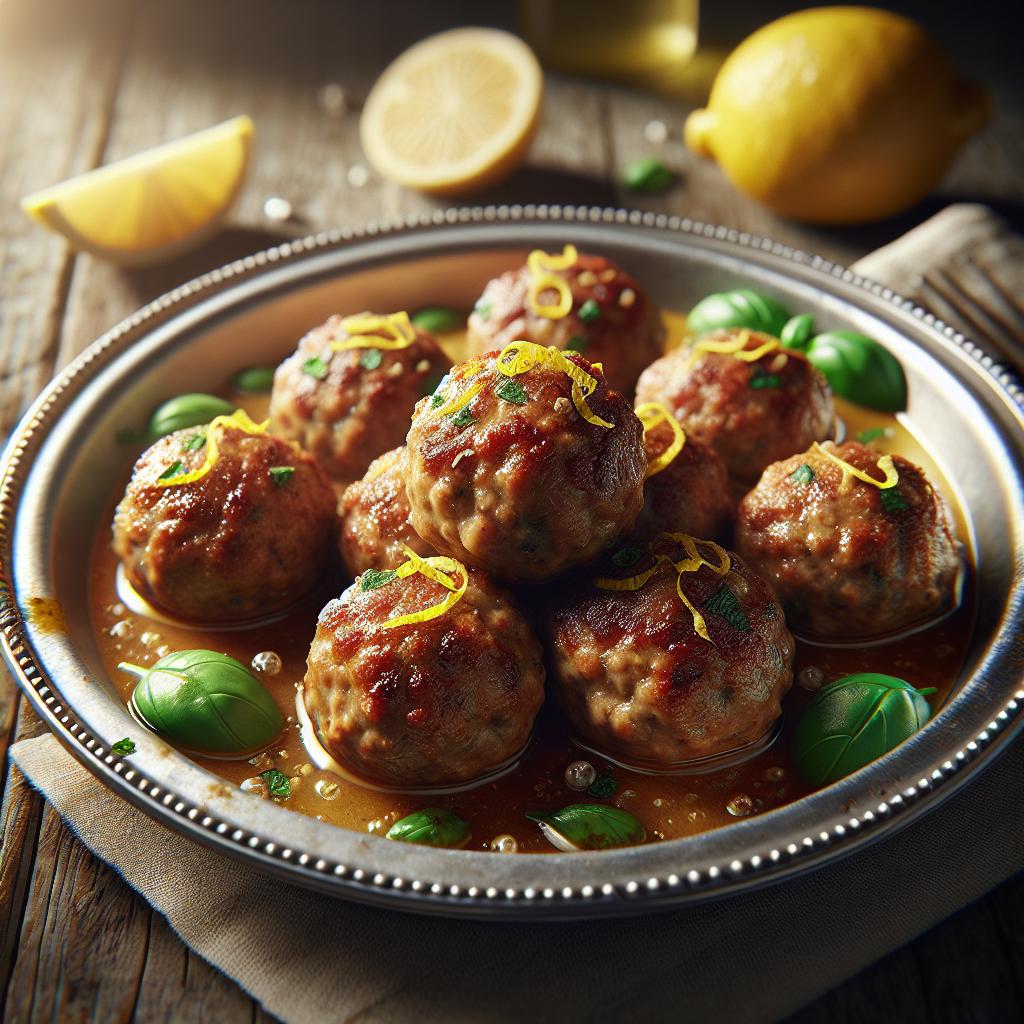 Lemon Meatballs