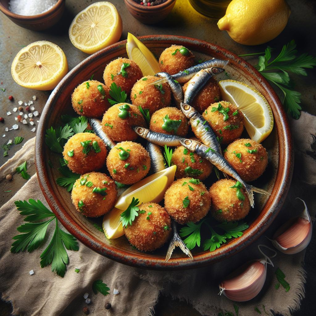 Anchovy Meatballs