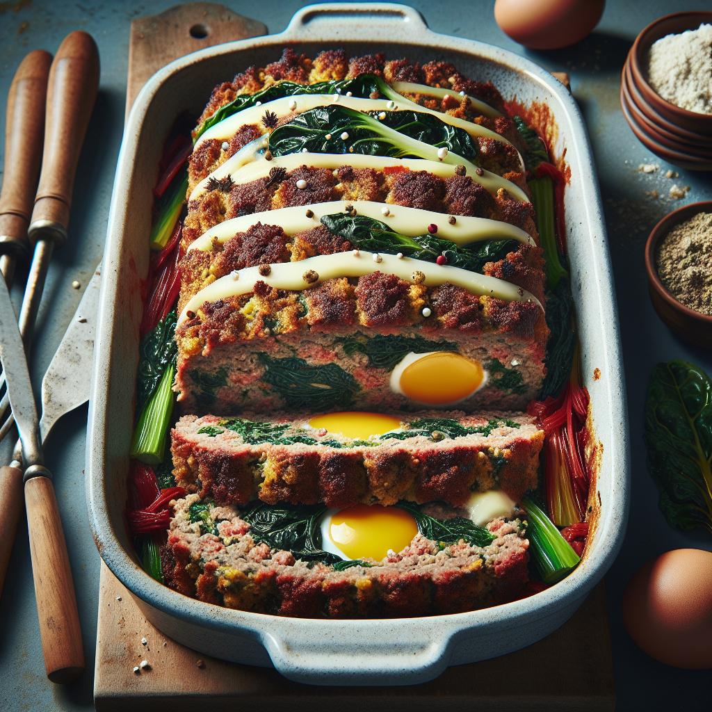 Meatloaf with Chard