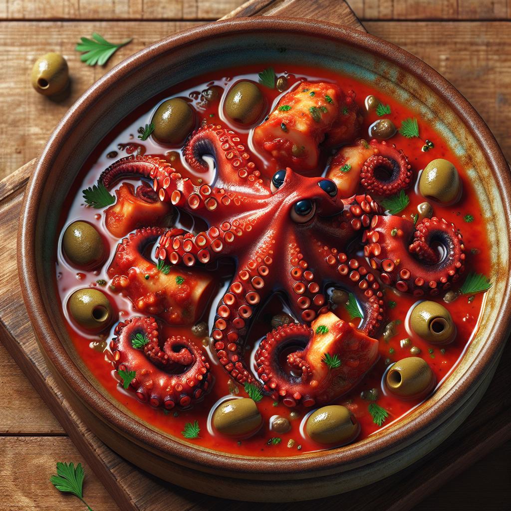 Stewed Octopus