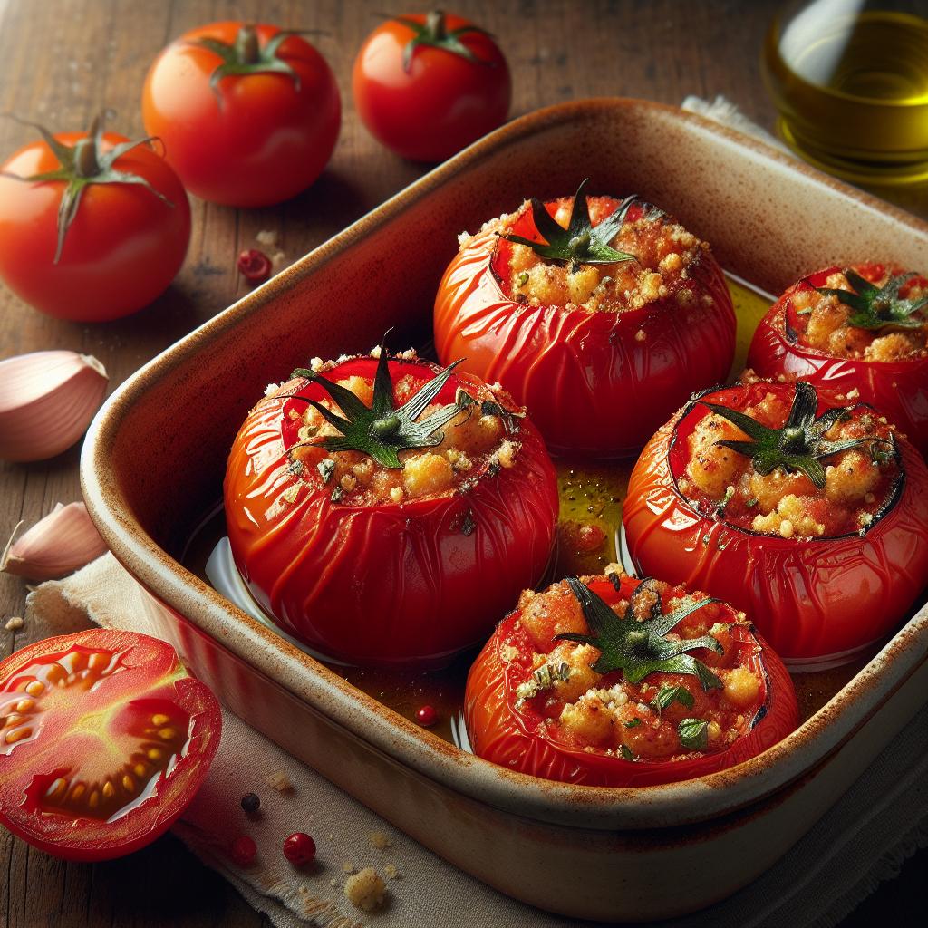 Tuscan Stuffed Tomatoes