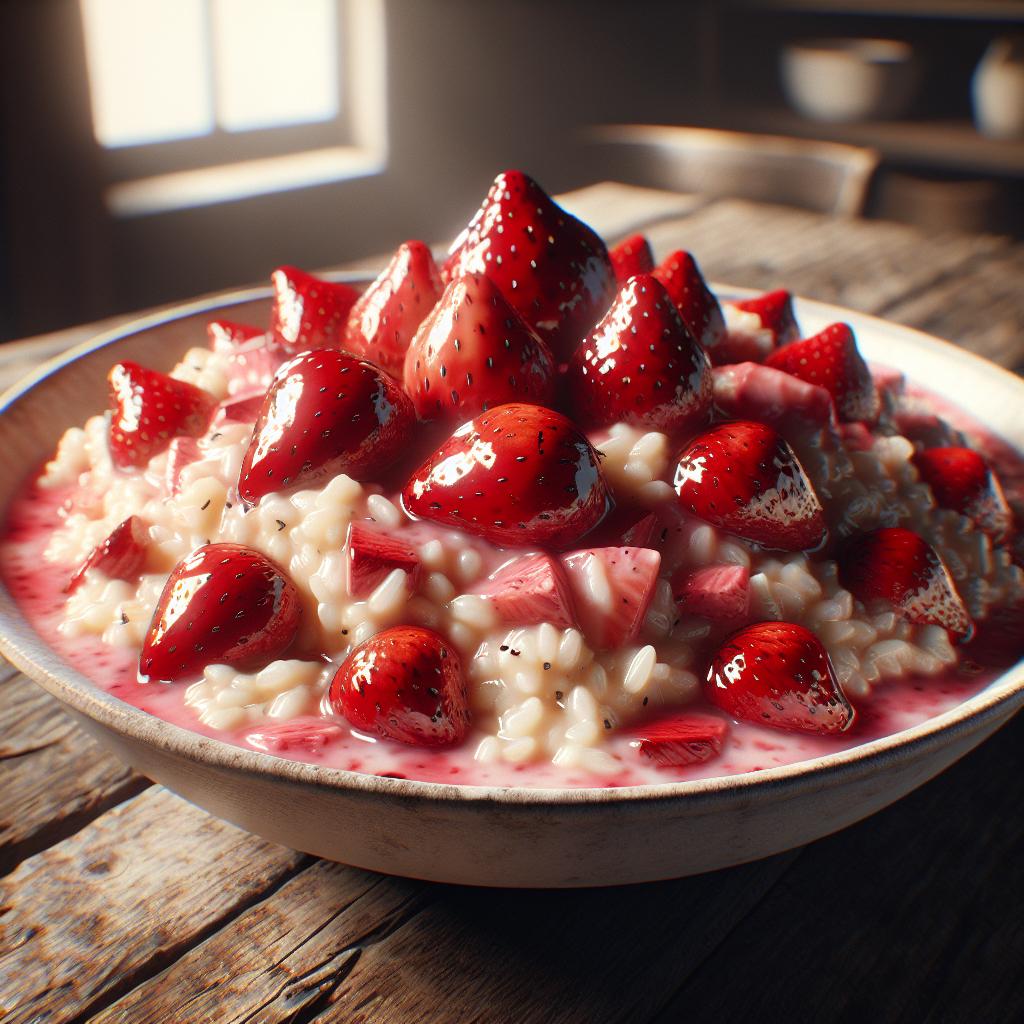 Strawberry Risotto