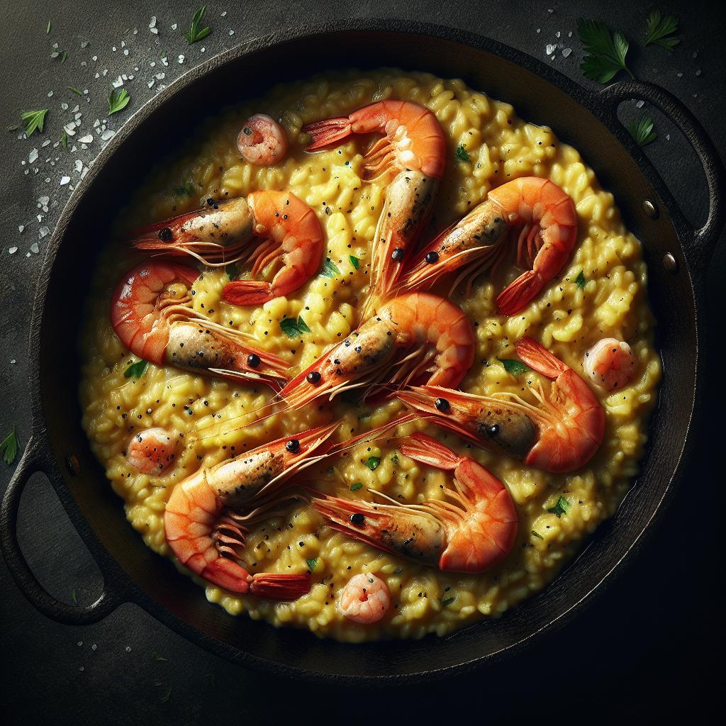 Risotto with King Prawns