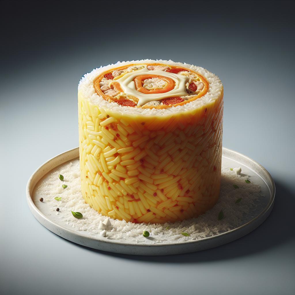 Stuffed rice roll