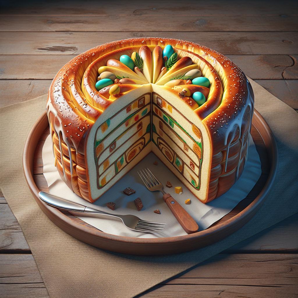 Easter Cake Roll