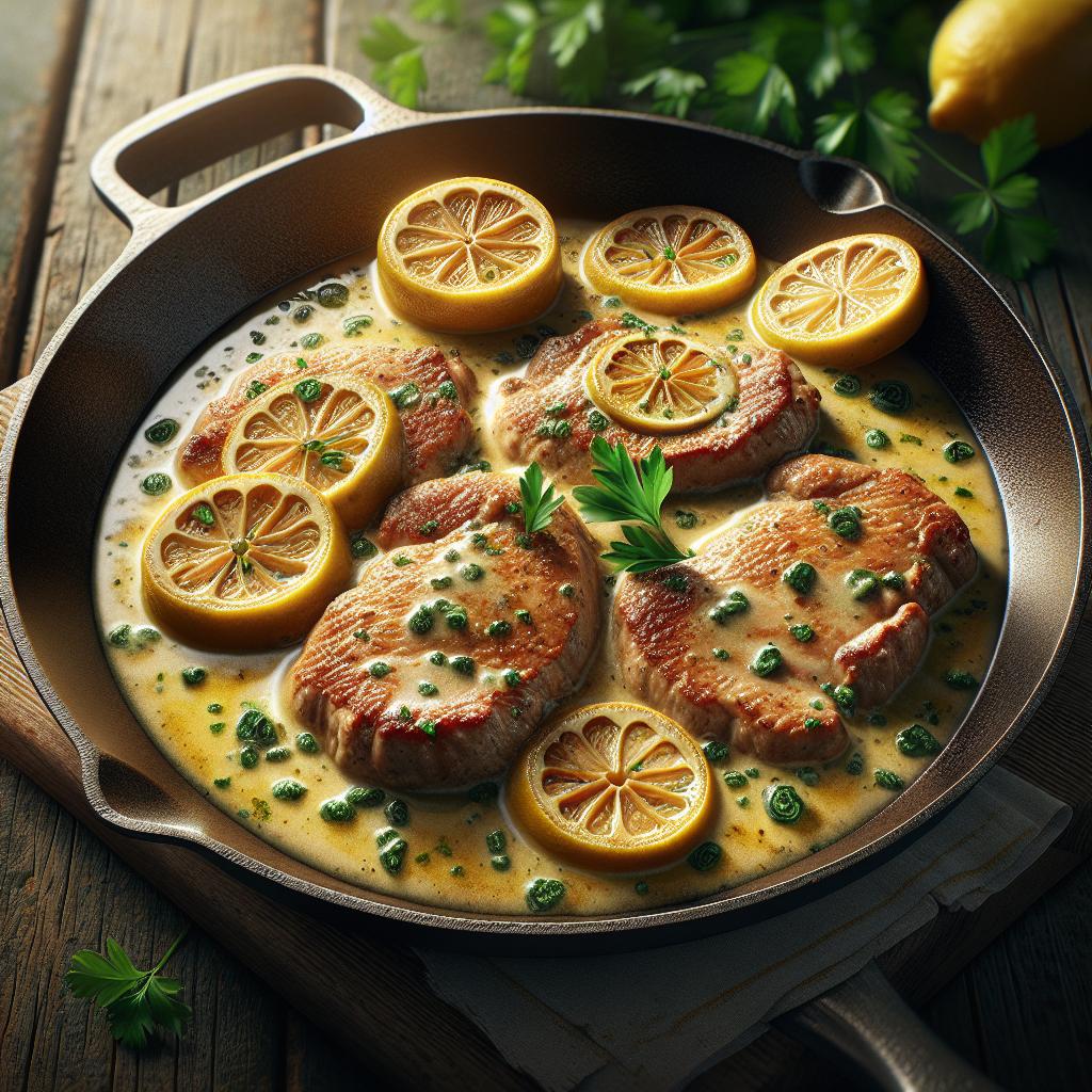 Scaloppine al limone