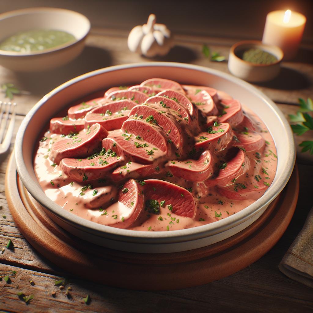Scaloppine in pink