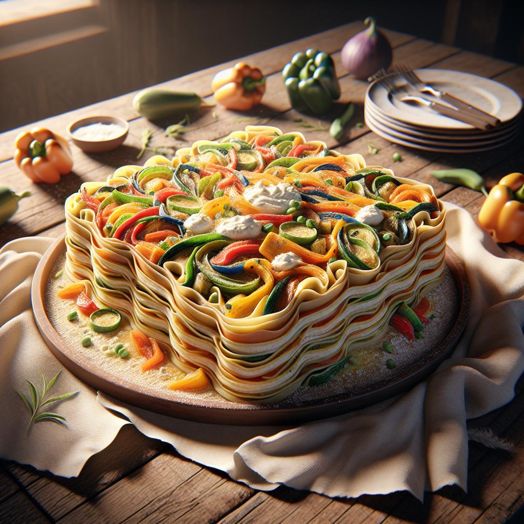 Seasonal Ricotta and Vegetable Puff Pastry